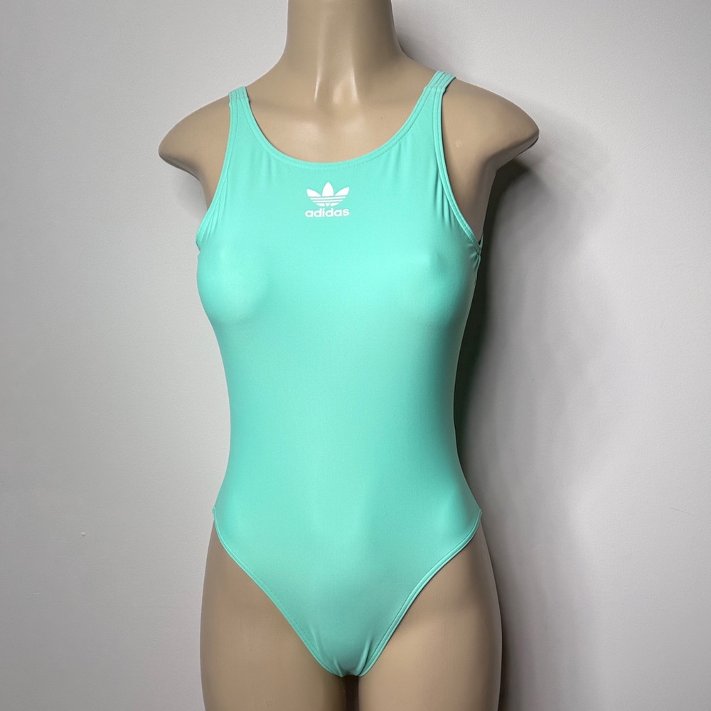 Adidas Women's Aqua One-Piece Swimsuit